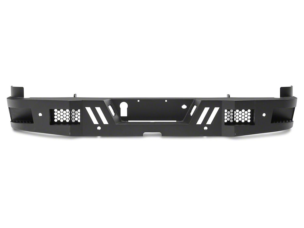 Barricade HD Rear Bumper; Textured Black (17-22 F-350 Super Duty)