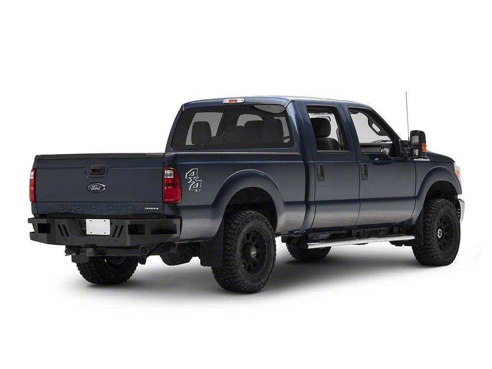 Barricade HD Rear Bumper; Textured Black (11-16 F-350 Super Duty)