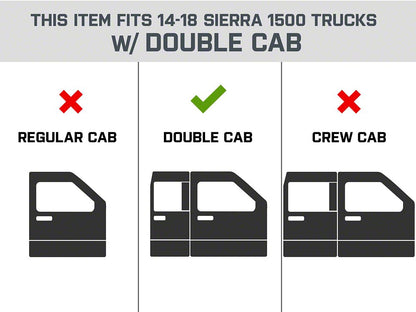 Barricade XD Running Boards (14-18 Sierra 1500 Double Cab)