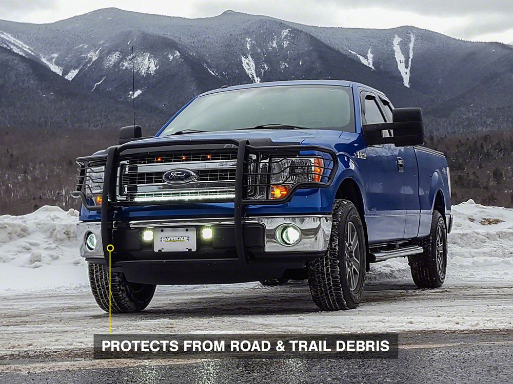 Barricade Brush Guard; Gloss Black (09-14 F-150, Excluding Raptor)
