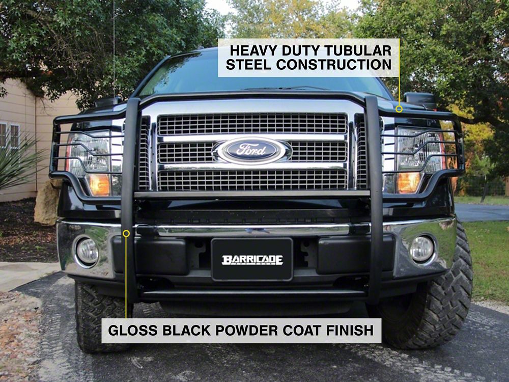 Barricade Brush Guard; Gloss Black (09-14 F-150, Excluding Raptor)