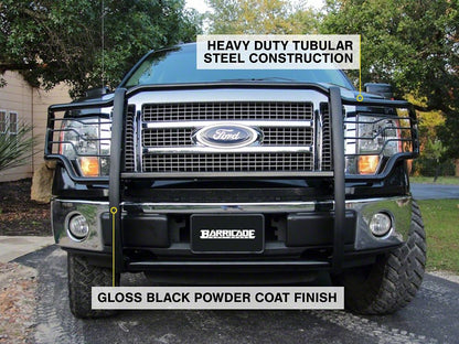 Barricade Brush Guard; Gloss Black (09-14 F-150, Excluding Raptor)