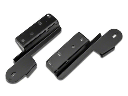 Barricade 3-Inch Round Curved Side Step Bars; Gloss Black (04-08 F-150)