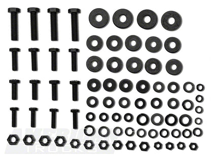 Barricade 3-Inch Round Curved Side Step Bars; Gloss Black (09-14 F-150)