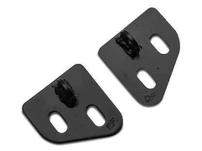 Barricade 3-Inch Round Curved Side Step Bars; Gloss Black (09-14 F-150)