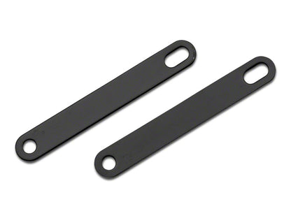 Barricade 3-Inch Round Curved Side Step Bars; Gloss Black (09-14 F-150)
