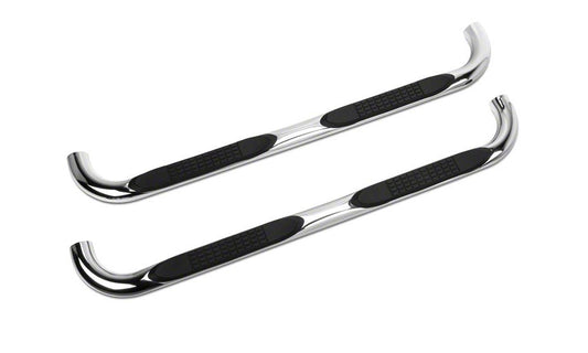 Barricade 3 Inch Side Step Bars; Stainless Steel (97-03 F-150)