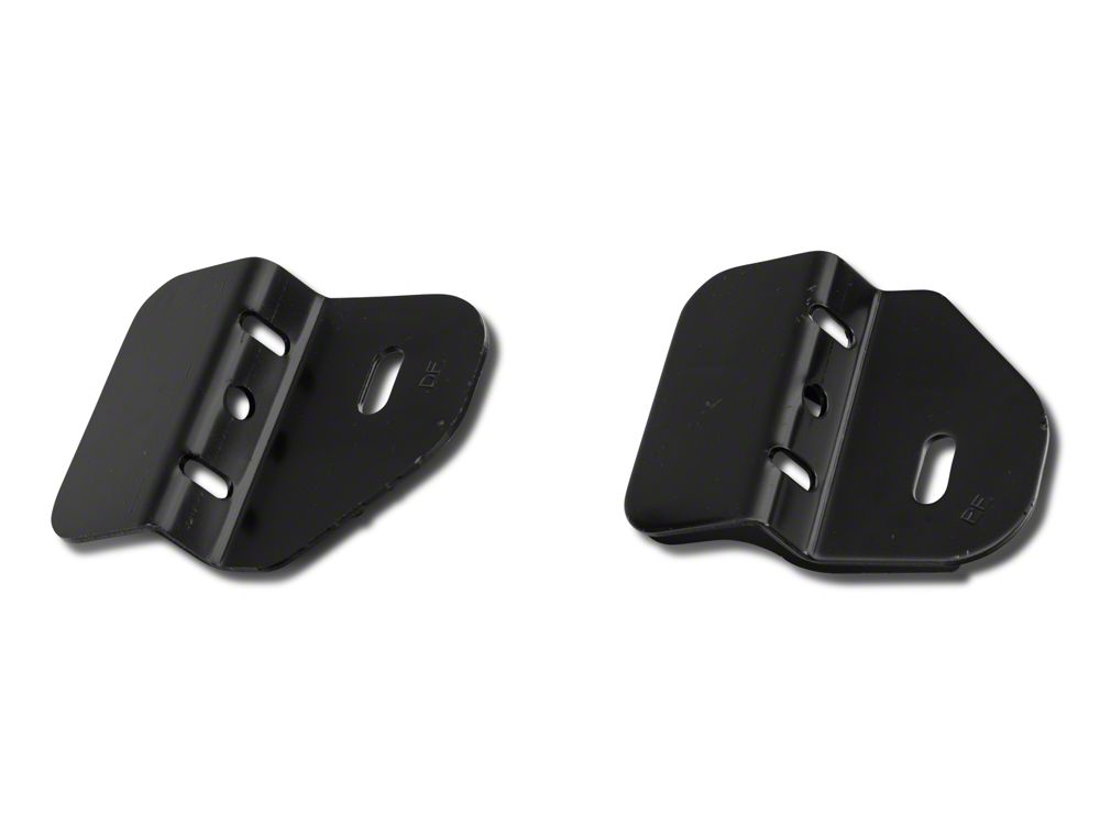 Barricade 4-Inch Oval Curved Side Step Bars; Gloss Black (09-14 F-150)