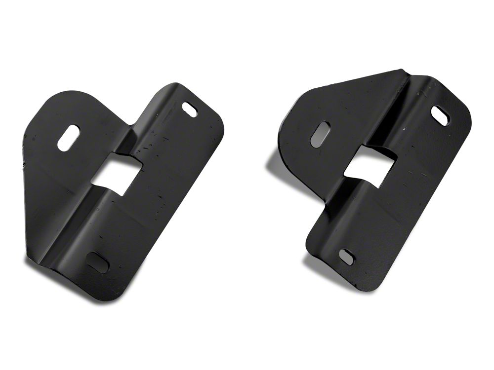 Barricade 4-Inch Oval Curved Side Step Bars; Gloss Black (09-14 F-150)