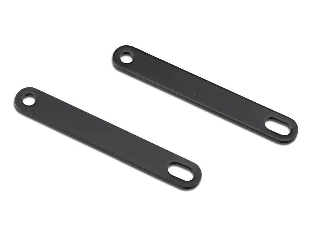 Barricade 4-Inch Oval Curved Side Step Bars; Gloss Black (09-14 F-150)