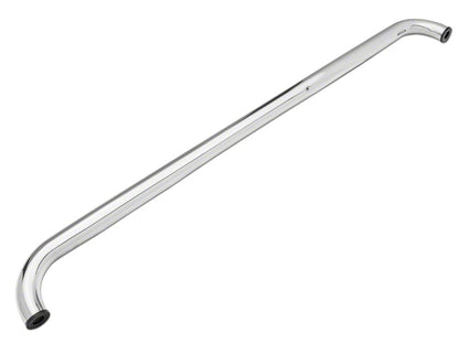 Barricade 3-Inch 90 Degree Bent End Side Step Bars; Stainless Steel (15-25 F-150)