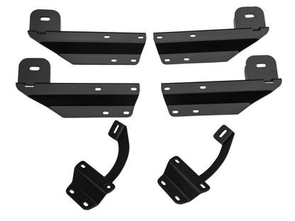 Barricade 3-Inch 90 Degree Bent End Side Step Bars; Stainless Steel (15-25 F-150)
