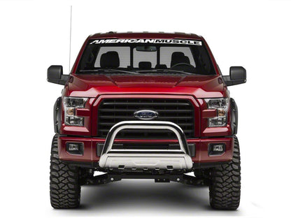 Barricade 3.50-Inch Bull Bar; Stainless Steel (04-25 F-150, Excluding Raptor)
