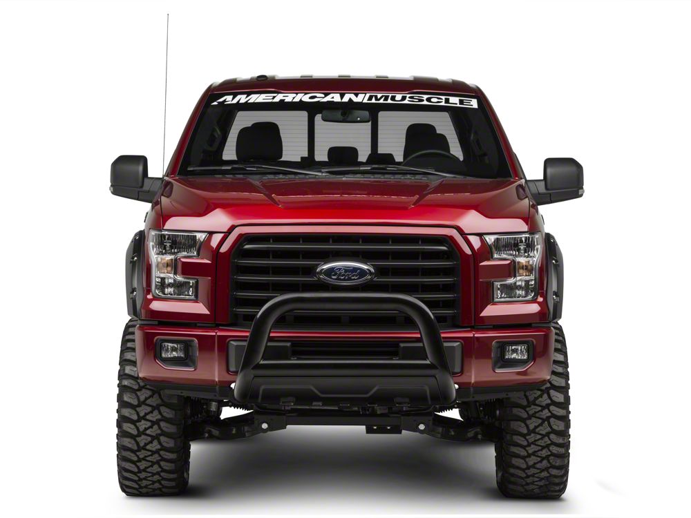 Barricade 3.50-Inch Bull Bar; Black (04-25 F-150, Excluding Raptor)