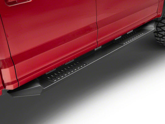 Barricade HD Steel Running Boards; Black (15-25 F-150 SuperCab, SuperCrew)