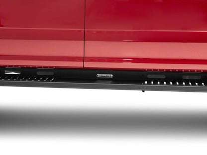 Barricade HD Steel Running Boards; Black (15-25 F-150 SuperCab, SuperCrew)
