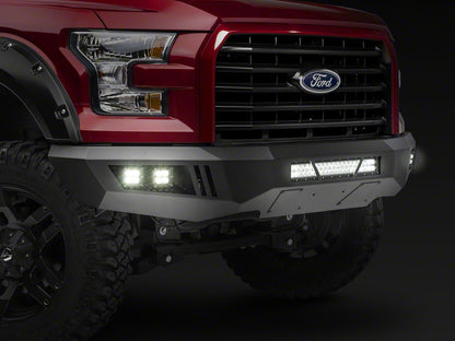 Barricade Extreme HD Front Bumper with LED Light Bar, Fog and Spot Lights (15-17 F-150, Excluding Raptor)