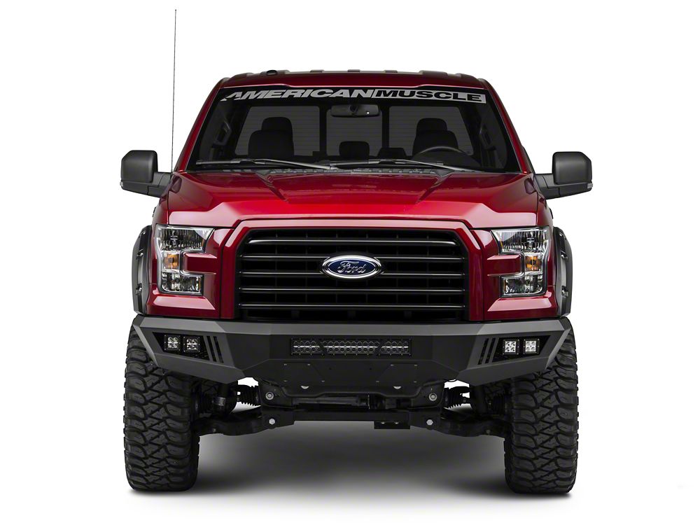 Barricade Extreme HD Front Bumper with LED Light Bar, Fog and Spot Lights (15-17 F-150, Excluding Raptor)