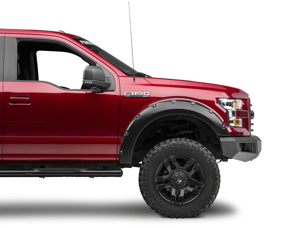 Barricade Extreme HD Front Bumper with LED Light Bar, Fog and Spot Lights (15-17 F-150, Excluding Raptor)
