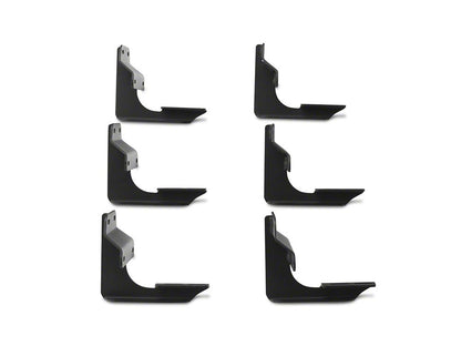 Barricade Rattler Running Boards; Black (15-25 F-150)