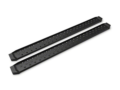Barricade Rattler Running Boards; Black (15-25 F-150)