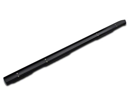 Barricade 5-Inch Oval Bent End Wheel to Wheel Side Step Bars; Black (15-25 F-150 SuperCab, SuperCrew)