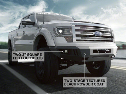 Barricade Extreme HD Front Bumper with LED Fog Lights (09-14 F-150, Excluding Raptor)