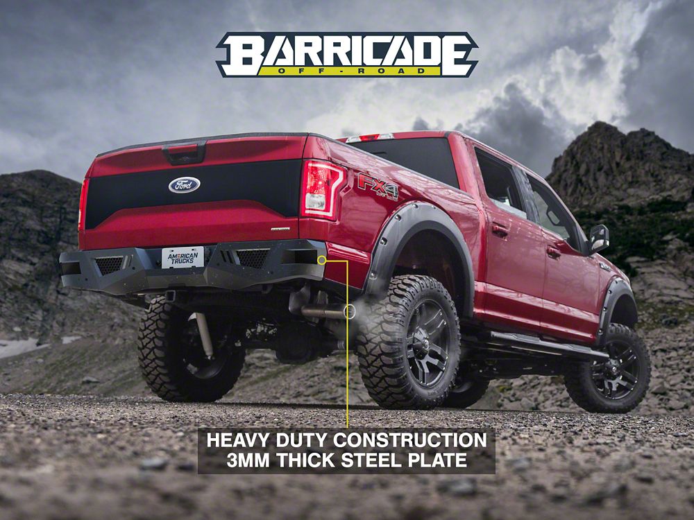 Barricade Extreme HD Rear Bumper (06-14 F-150)
