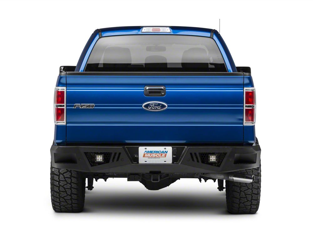 Barricade Extreme HD Rear Bumper with LED Fog Lights (06-14 F-150)