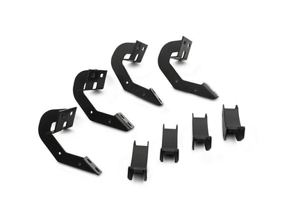 Barricade T4 Side Step Bars; Black (09-14 F-150 SuperCab, SuperCrew)