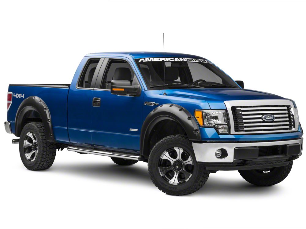 Barricade Aggressive Molded Fender Flares (09-14 F-150 Styleside, Excluding Raptor)