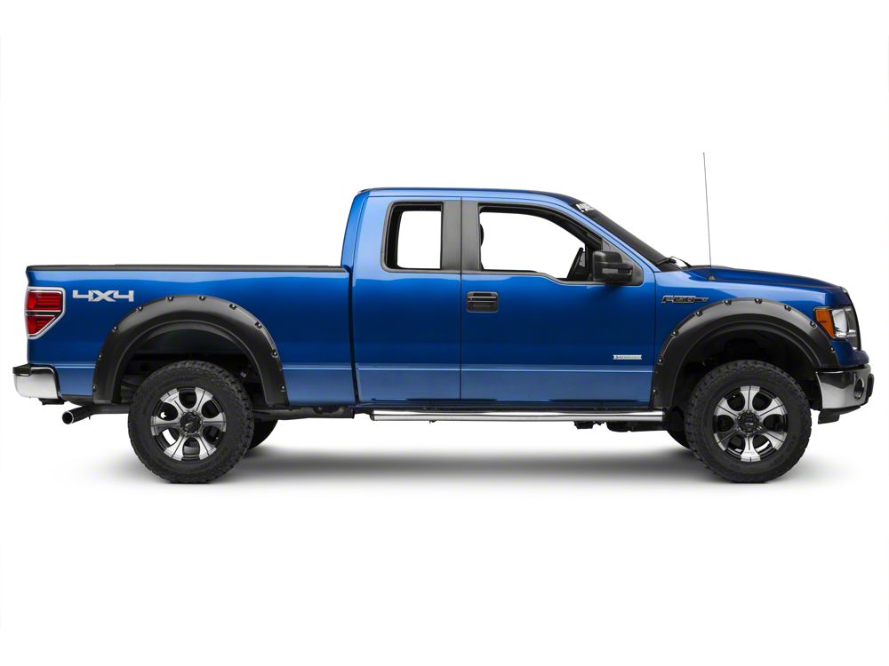 Barricade Aggressive Molded Fender Flares (09-14 F-150 Styleside, Excluding Raptor)