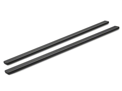 Barricade Aluminum Running Boards; Black (15-25 F-150 SuperCab, SuperCrew)