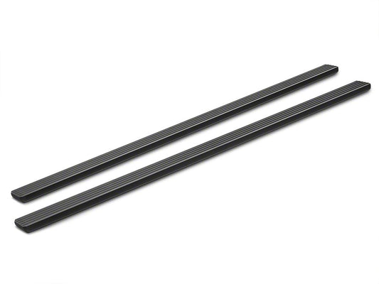 Barricade Aluminum Running Boards; Black (15-25 F-150 SuperCab, SuperCrew)