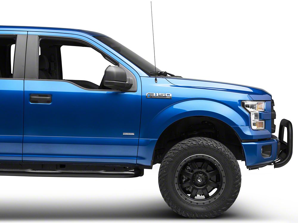 Barricade HD Bull Bar with Skid Plate and 20-Inch Dual-Row LED Light Bar; Textured Black (04-25 F-150, Excluding Raptor)