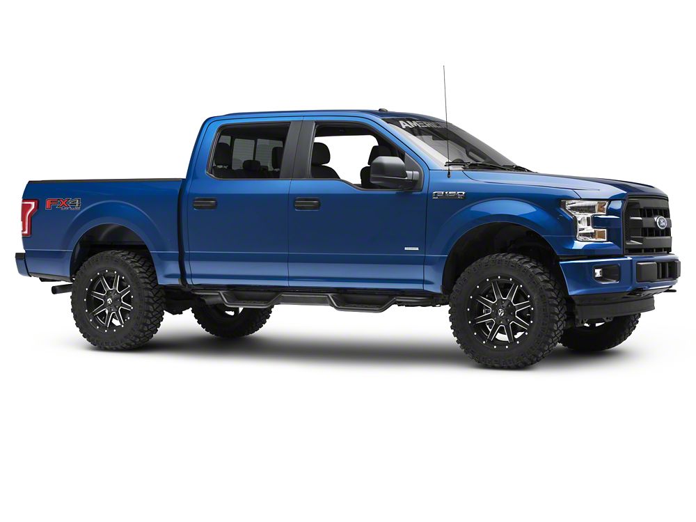 Barricade HD Drop Side Step Bars (15-25 F-150 SuperCab, SuperCrew)