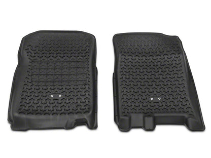 Barricade Front Floor Mats; Black (97-03 F-150)