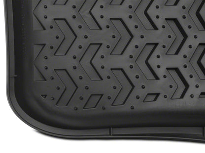 Barricade Front Floor Mats; Black (97-03 F-150)