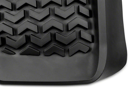 Barricade Front Floor Mats; Black (04-08 F-150)