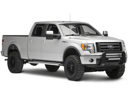 Barricade XHD Bull Bar with Dual Row LED Light Bar; Black (04-25 F-150, Excluding Raptor)