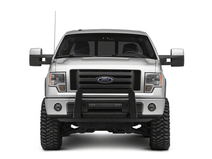 Barricade XHD Bull Bar with Dual Row LED Light Bar; Black (04-25 F-150, Excluding Raptor)