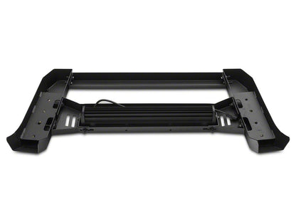 Barricade XHD Bull Bar with Dual Row LED Light Bar; Black (04-25 F-150, Excluding Raptor)