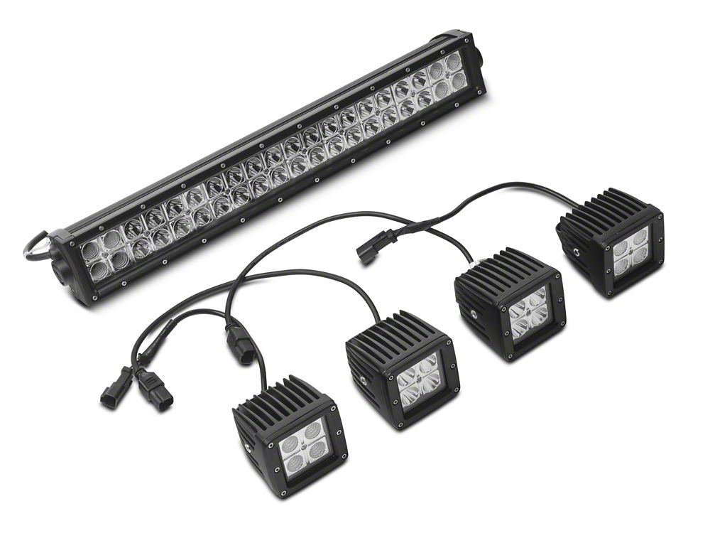 Barricade Extreme HD Front Bumper with LED Light Bar, Fog and Spot Lights (18-20 F-150, Excluding Raptor)