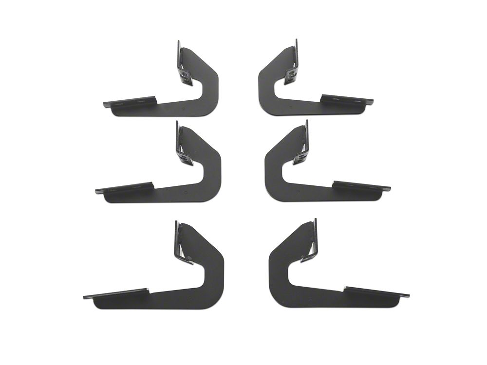 Barricade S6 Running Boards; Black (09-14 F-150 SuperCab, SuperCrew)