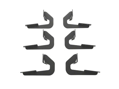 Barricade S6 Running Boards; Black (09-14 F-150 SuperCab, SuperCrew)