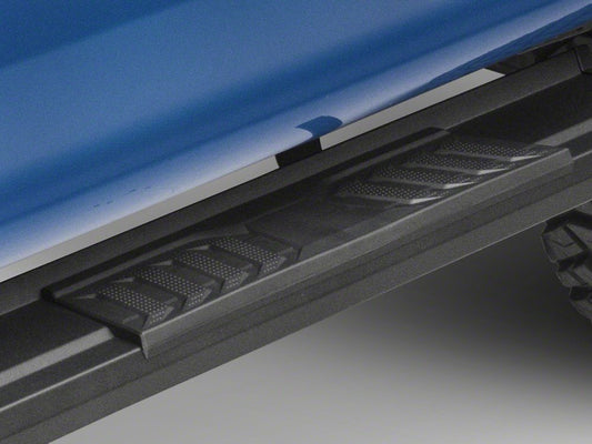 Barricade S6 Running Boards; Black (15-25 F-150 SuperCab, SuperCrew)