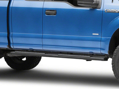 Barricade S6 Running Boards; Black (15-25 F-150 SuperCab, SuperCrew)
