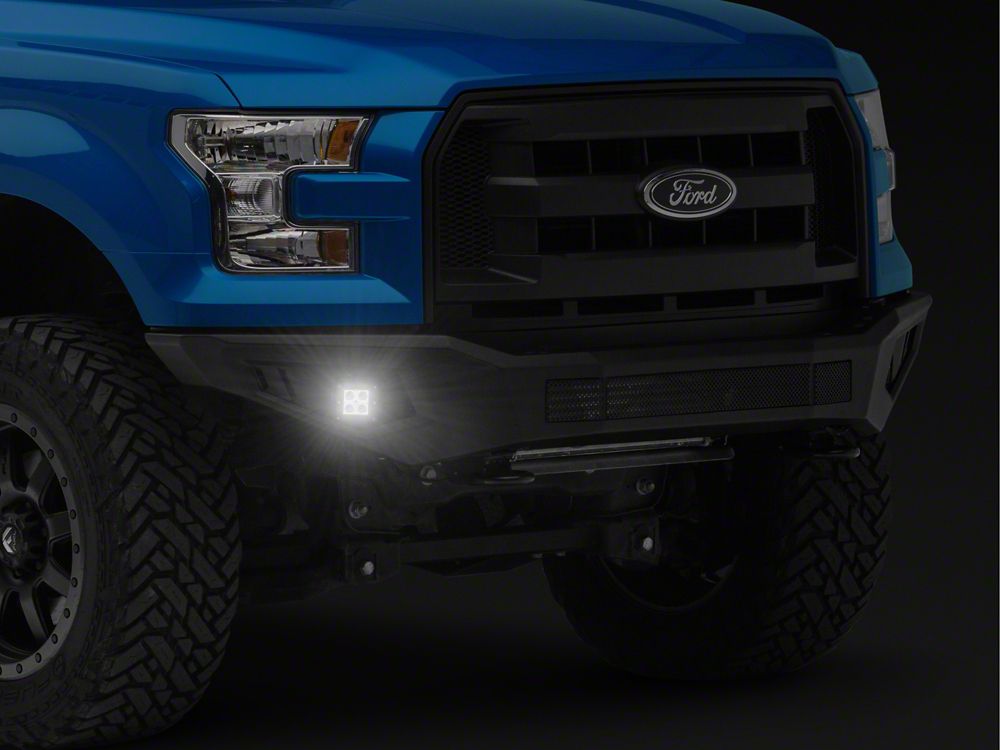 Barricade HD Off-Road Front Bumper with LED Fog Lights (15-17 F-150, Excluding Raptor)