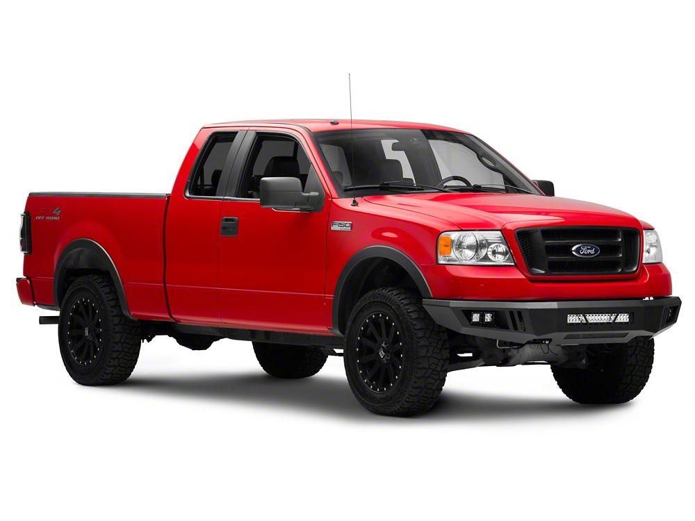 Barricade Extreme HD Front Bumper with LED Light Bar, Fog and Spot Lights (04-08 F-150)