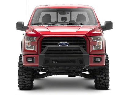 Barricade Stubby HD Front Bumper with Over-Rider Hoop (15-17 F-150, Excluding Raptor)